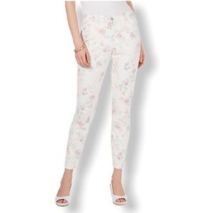 Style & Co Floral-Print Skinny Leg Jeans